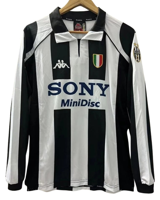 Koszulka Piłkarska Juventus Turyn 1997/1998 Retro Home Długi Rękaw