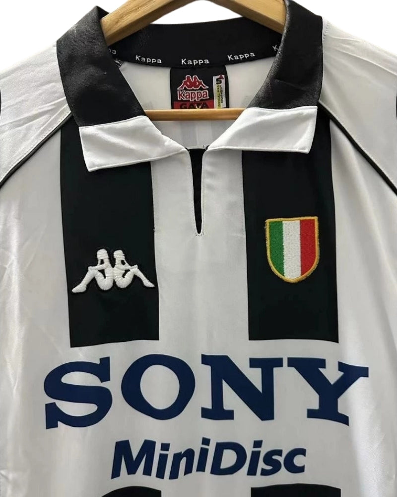 Koszulka Piłkarska Juventus Turyn 1997/1998 Retro Home Długi Rękaw