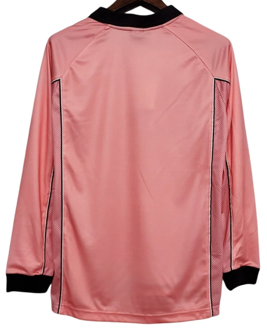 Koszulka Piłkarska Juventus Turyn 1997/1998 Retro Pink Długi rękaw