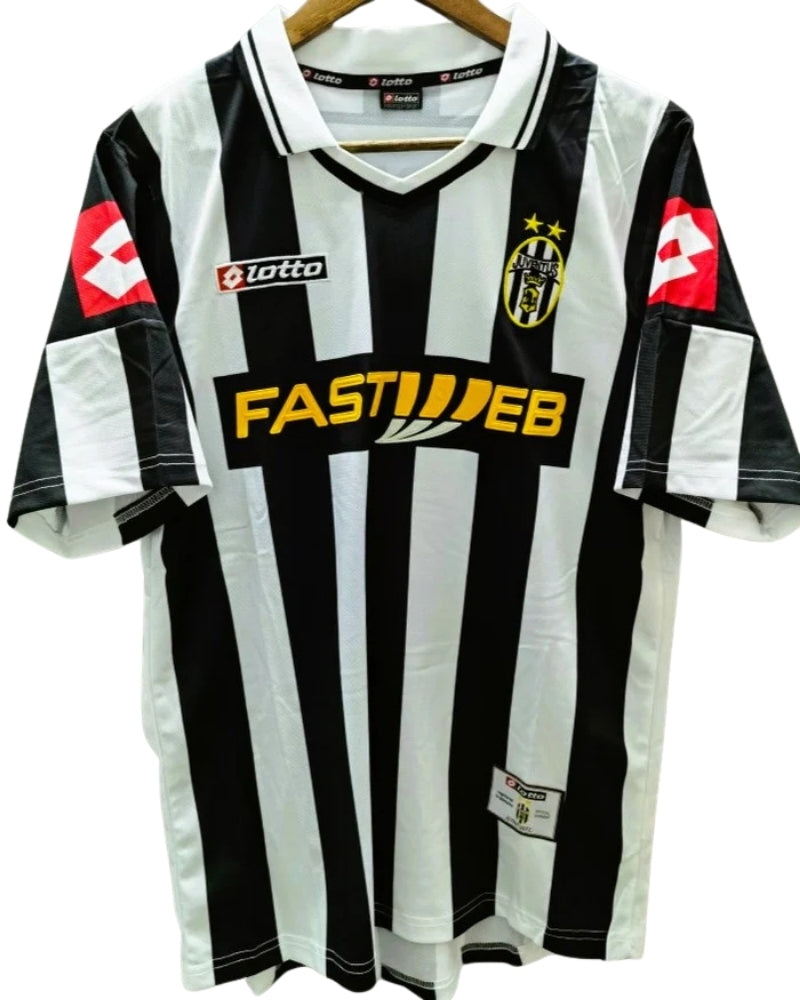 Koszulka Piłkarska Juventus Turyn 2001/2002 Home Retro