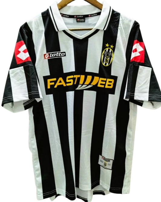Koszulka Piłkarska Juventus Turyn 2001/2002 Home Retro