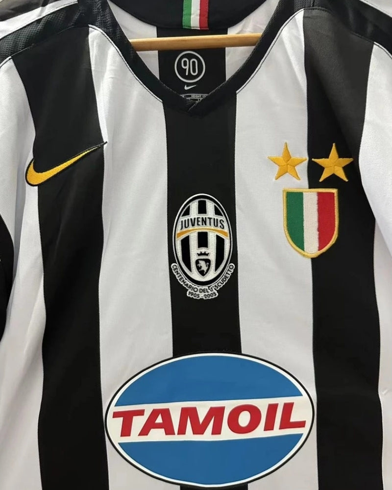 Koszulka Piłkarska Juventus Turyn 2005/2006 Home Retro