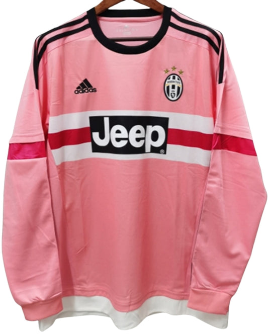 Koszulka Piłkarska Juventus Turyn 2015/2016 Retro Długi Rękaw