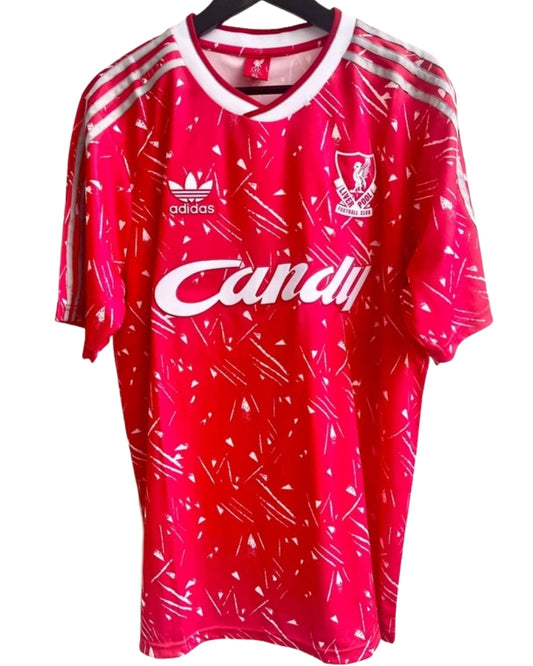 Koszulka Piłkarska Liverpool FC 1989/1991 Home Retro