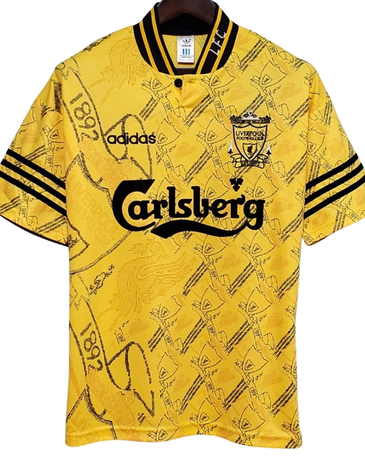 Koszulka Piłkarska Liverpool FC 1995/1996 3rd Retro