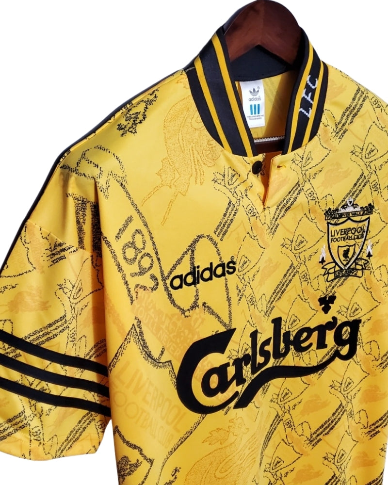 Koszulka Piłkarska Liverpool FC 1995/1996 3rd Retro