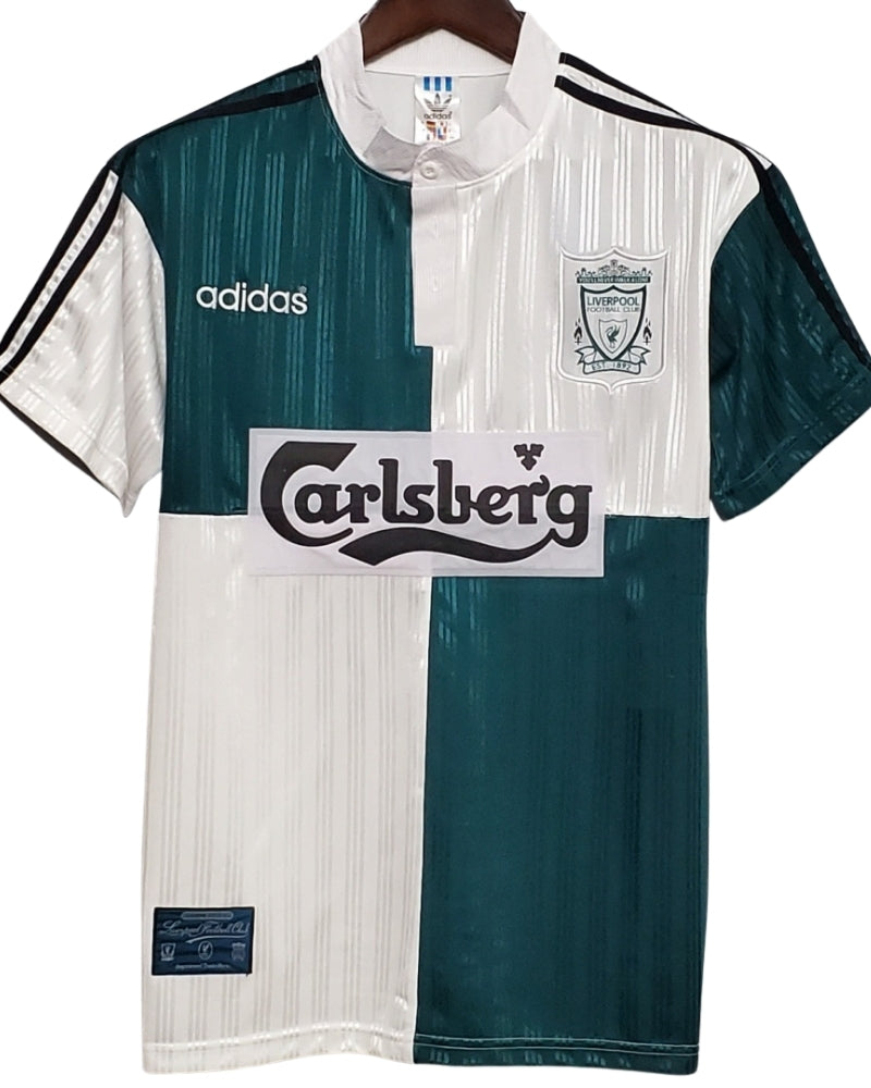 Koszulka Piłkarska Liverpool FC 1995/1996 Away Retro