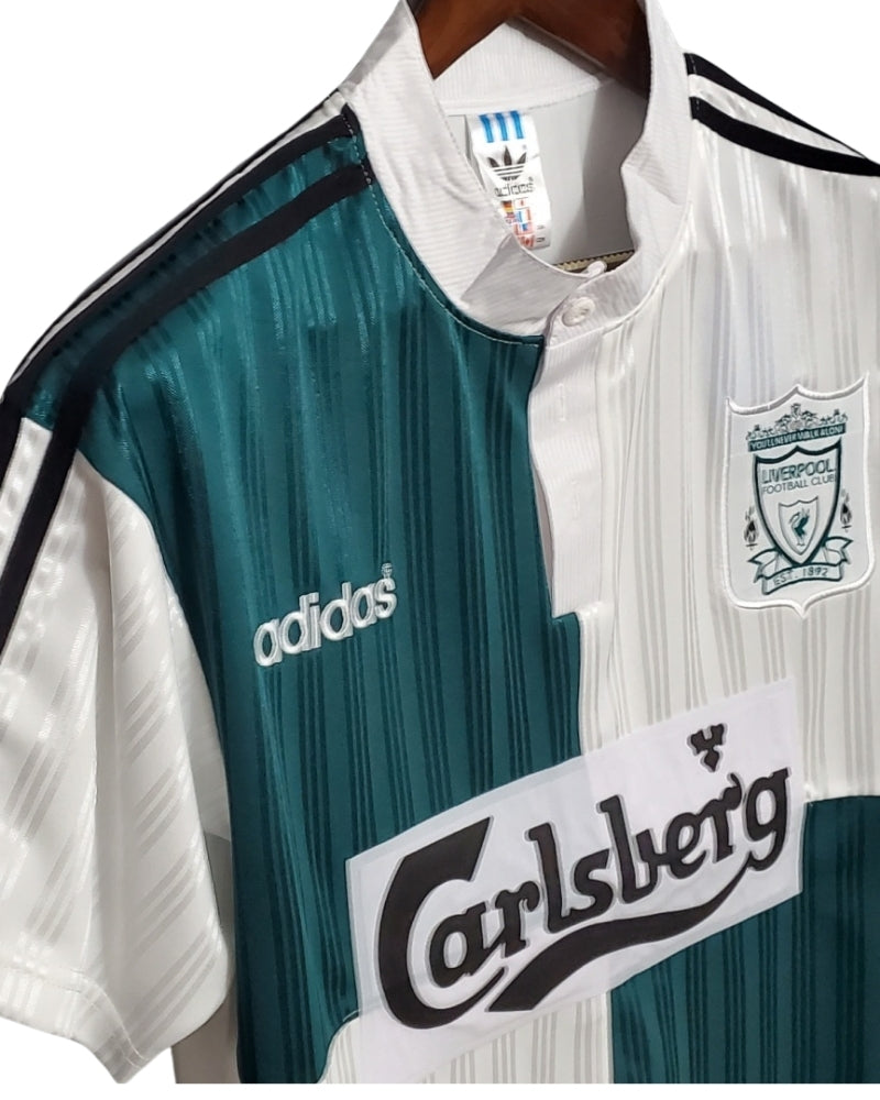 Koszulka Piłkarska Liverpool FC 1995/1996 Away Retro