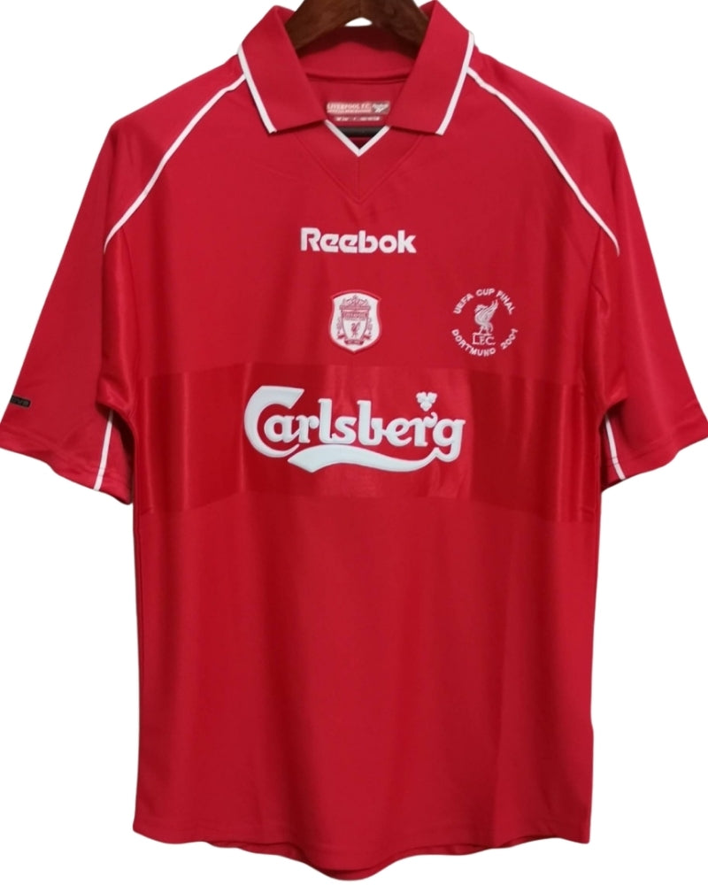 Koszulka Piłkarska Liverpool FC 2000/2001 Home Retro
