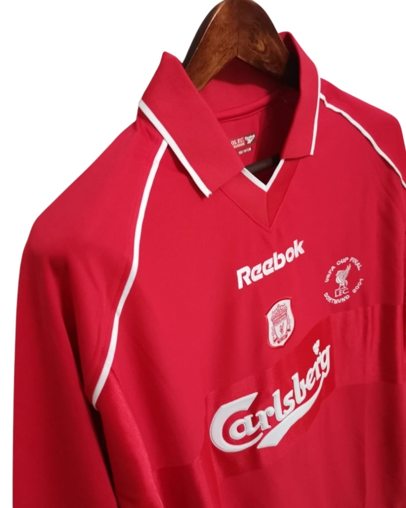 Koszulka Piłkarska Liverpool FC 2000/2001 Home Retro