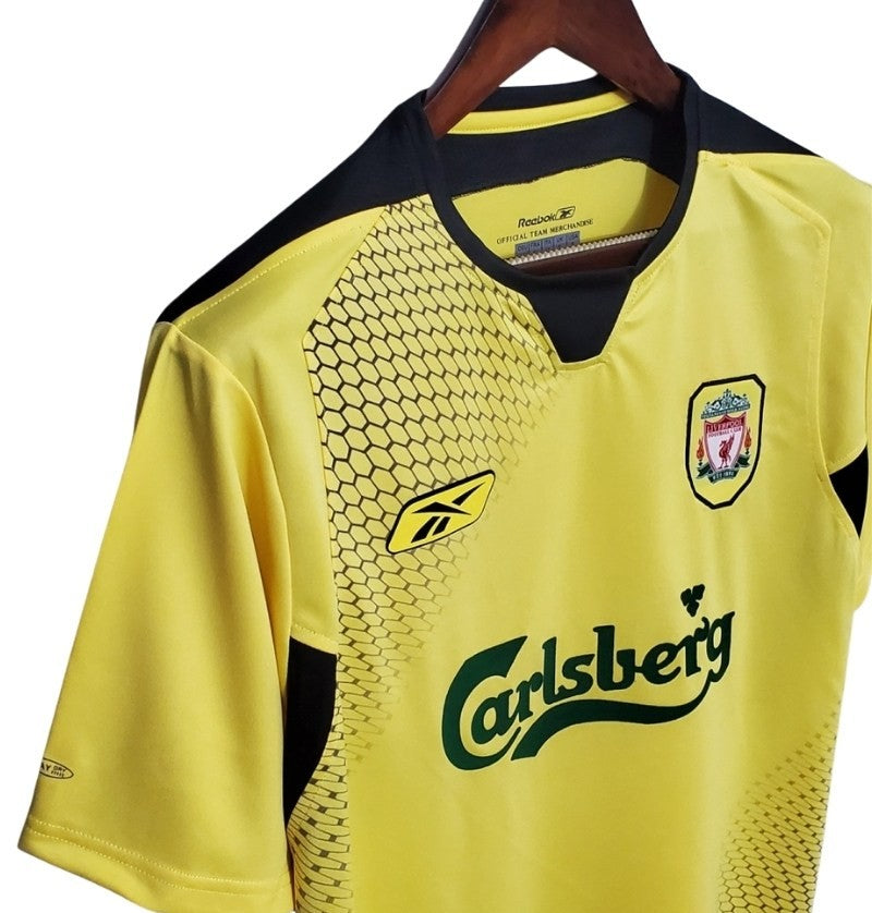 Koszulka Piłkarska Liverpool FC 2004/2005 Away Retro