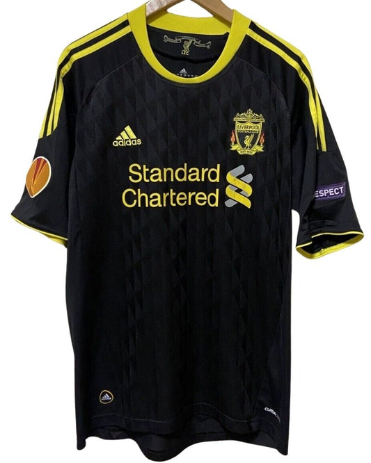 Koszulka Piłkarska Liverpool FC 2010/2011 Away Retro