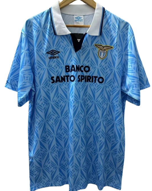 Koszulka Piłkarska Lazio Rzym 1991/1992 Home Retro