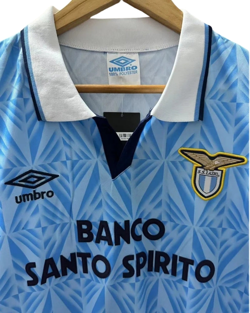 Koszulka Piłkarska Lazio Rzym 1991/1992 Home Retro