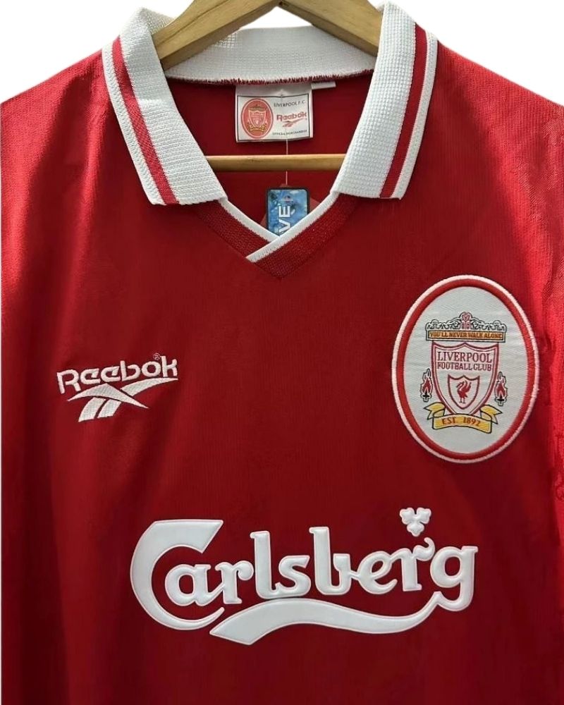 Koszulka Piłkarska Liverpool FC 1997/1998 Home Retro