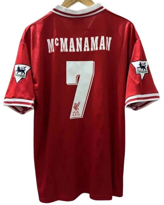 Koszulka Piłkarska Liverpool FC 1997/1998 Home Retro