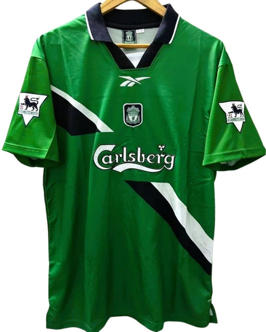 Koszulka Piłkarska Liverpool FC 1999/2000 Away Retro
