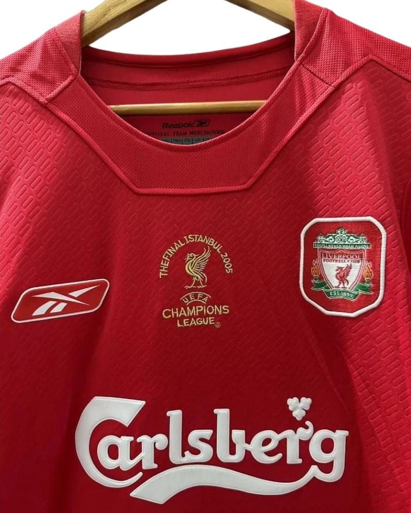 Koszulka Piłkarska Liverpool FC 2004/2005 Home Retro