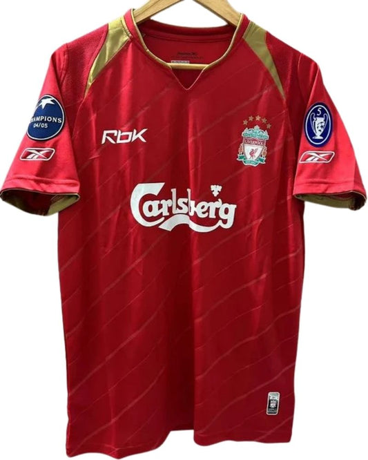Koszulka Piłkarska Liverpool FC 2005/2006 Home Retro
