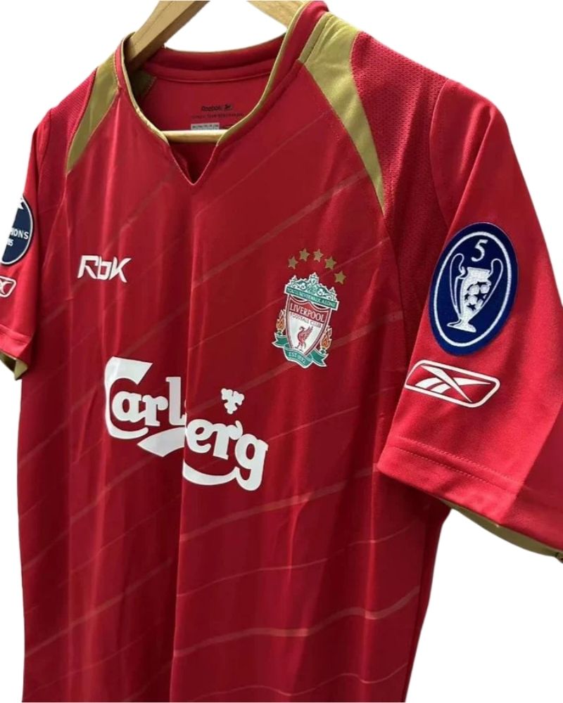 Koszulka Piłkarska Liverpool FC 2005/2006 Home Retro