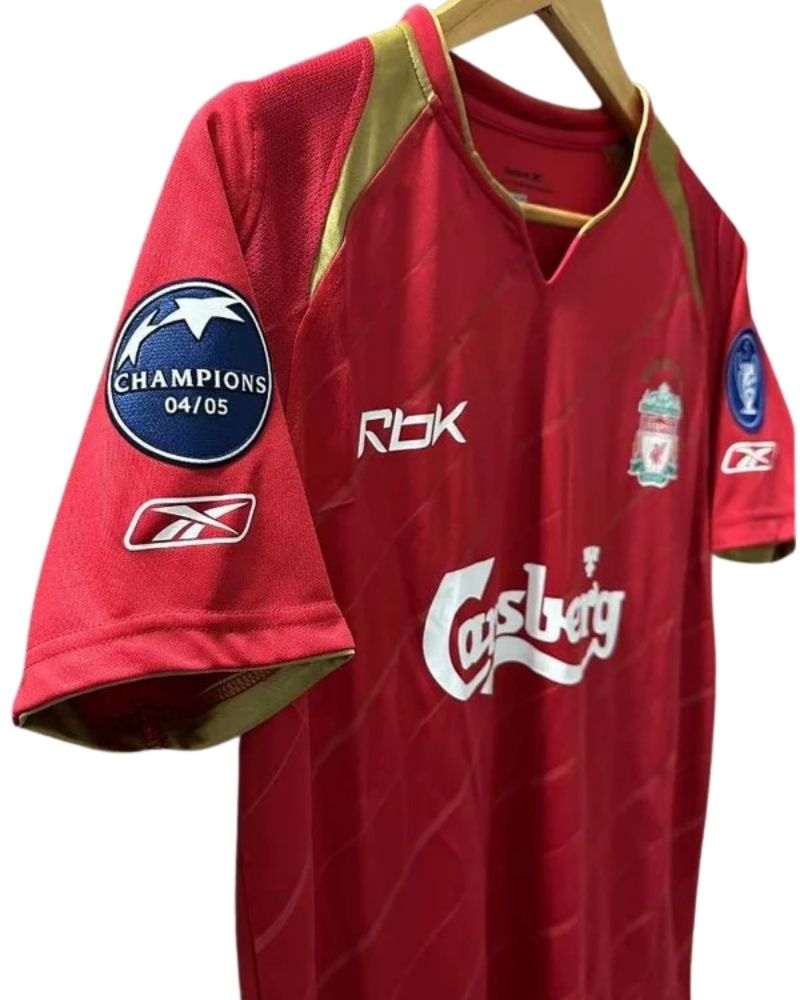 Koszulka Piłkarska Liverpool FC 2005/2006 Home Retro