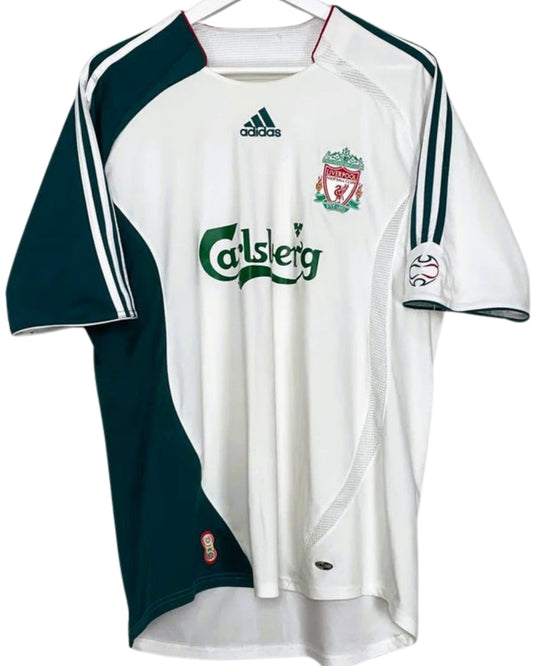 Koszulka Piłkarska Liverpool FC 2006/2007 Away Retro