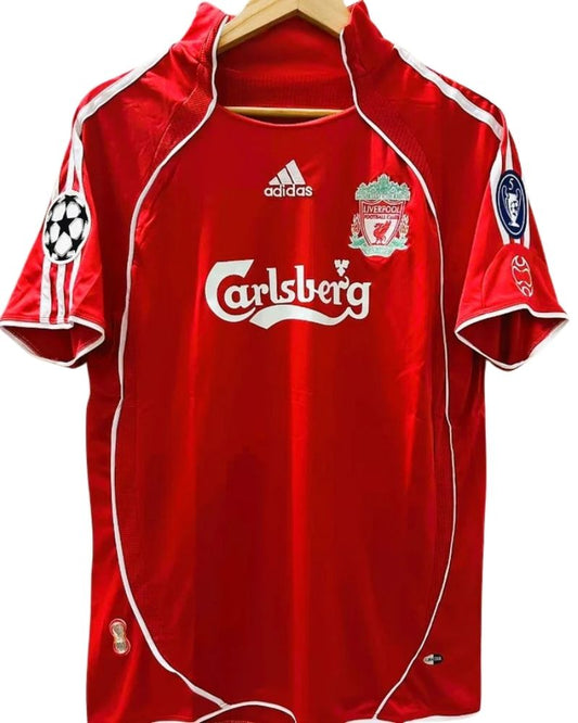 Koszulka Piłkarska Liverpool FC 2006/2007 Home Retro