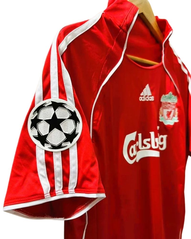 Koszulka Piłkarska Liverpool FC 2006/2007 Home Retro