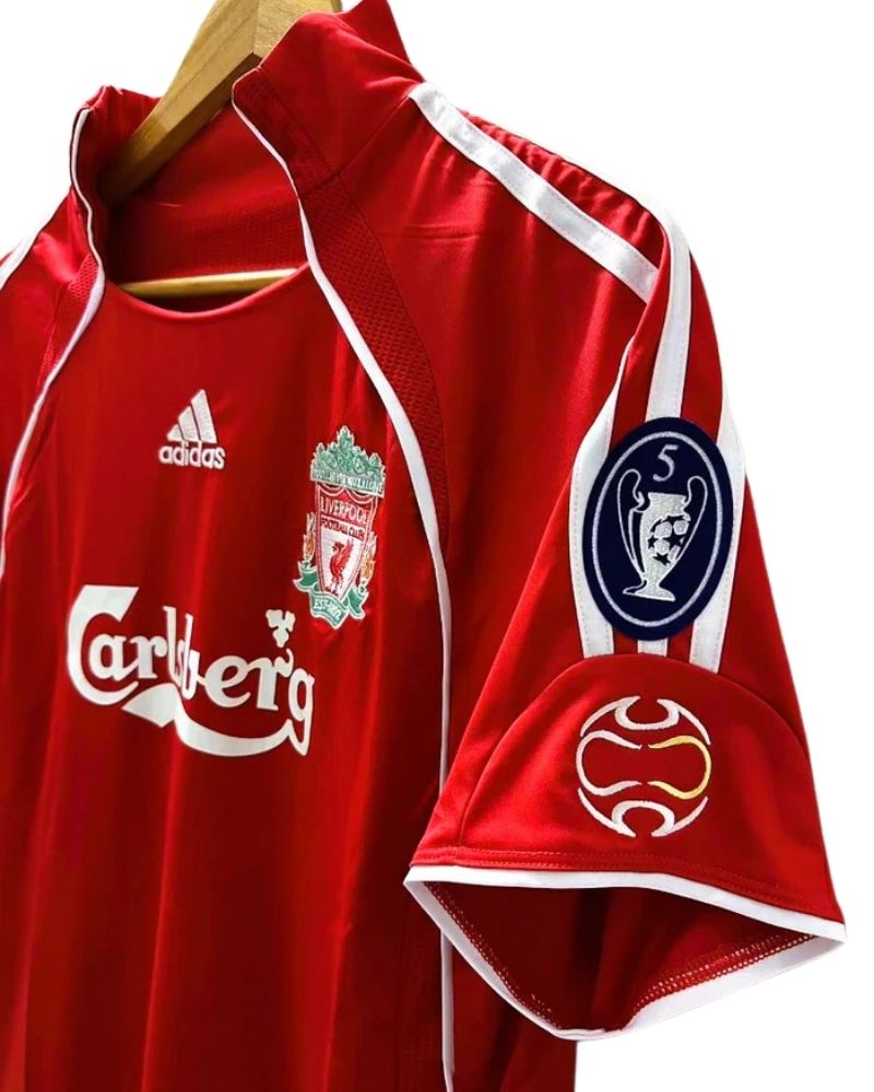 Koszulka Piłkarska Liverpool FC 2006/2007 Home Retro
