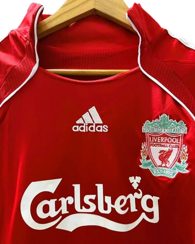 Koszulka Piłkarska Liverpool FC 2006/2007 Home Retro