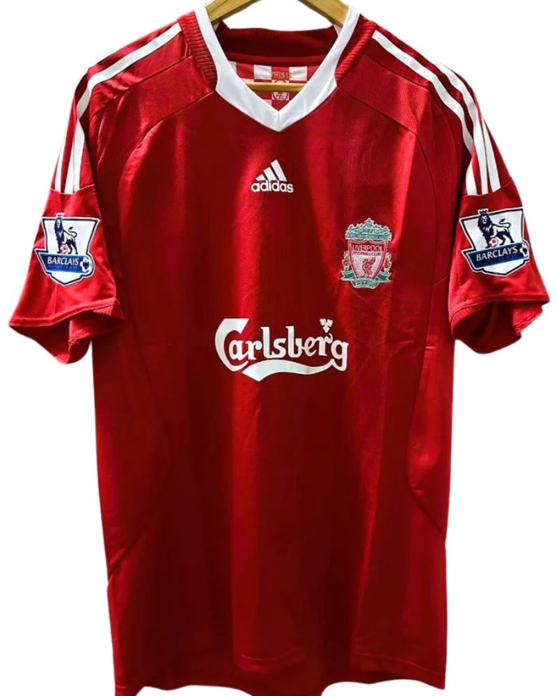 Koszulka Piłkarska Liverpool FC 2009/2010 Home Retro