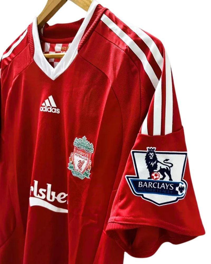 Koszulka Piłkarska Liverpool FC 2009/2010 Home Retro