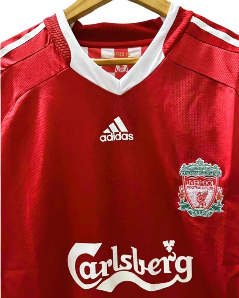 Koszulka Piłkarska Liverpool FC 2009/2010 Home Retro