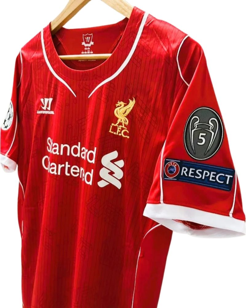 Koszulka Piłkarska Liverpool FC 2014/2015 Home Retro