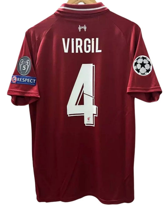 Koszulka Piłkarska Liverpool FC 2018/2019 UCL FINAL Home Retro