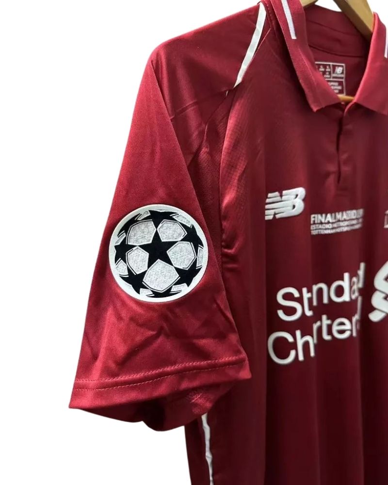 Koszulka Piłkarska Liverpool FC 2018/2019 UCL FINAL Home Retro