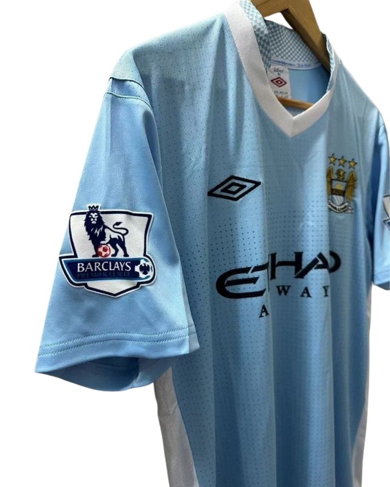 Koszulka Piłkarska Manchester City 2011/2012 Home Retro