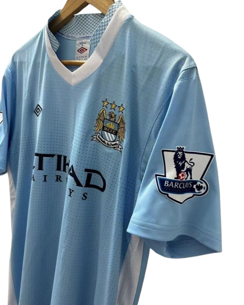 Koszulka Piłkarska Manchester City 2011/2012 Home Retro