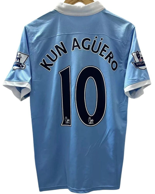 Koszulka Piłkarska Manchester City 2015/2016 Home Retro