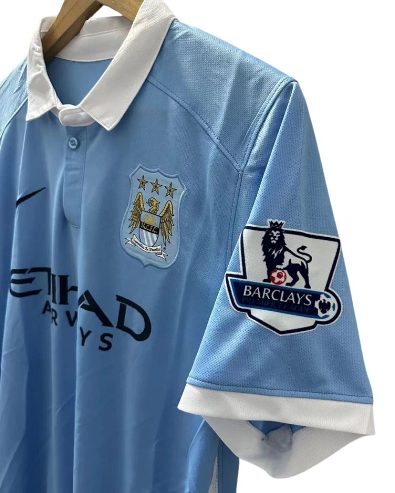 Koszulka Piłkarska Manchester City 2015/2016 Home Retro