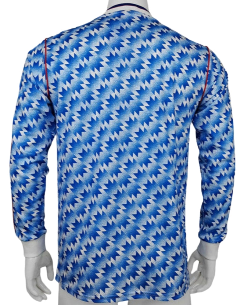 Koszulka Piłkarska Manchester United 1990/1992 Retro Dł Rękaw