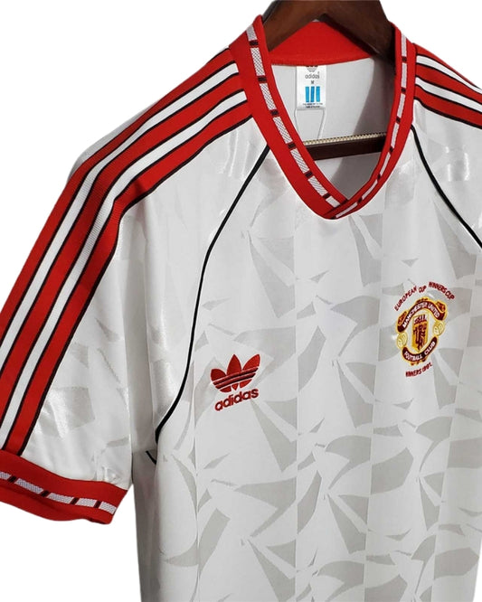 Koszulka Piłkarska Manchester United 1991 Final CWC Retro
