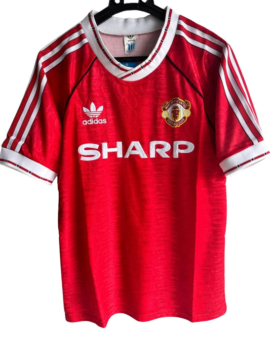 Koszulka Piłkarska Manchester United 1991/1992 Home Retro