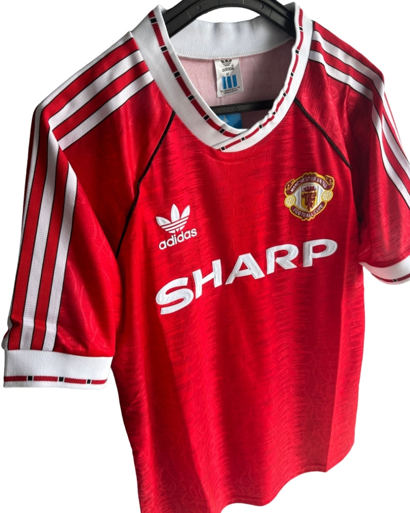 Koszulka Piłkarska Manchester United 1991/1992 Home Retro