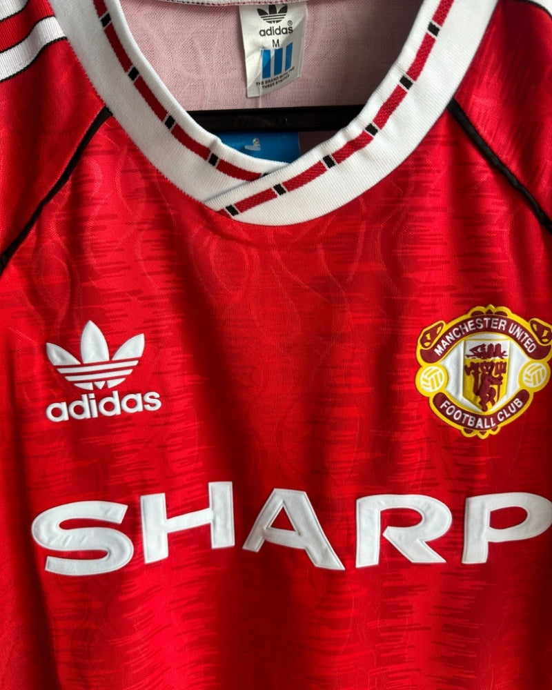 Koszulka Piłkarska Manchester United 1991/1992 Home Retro