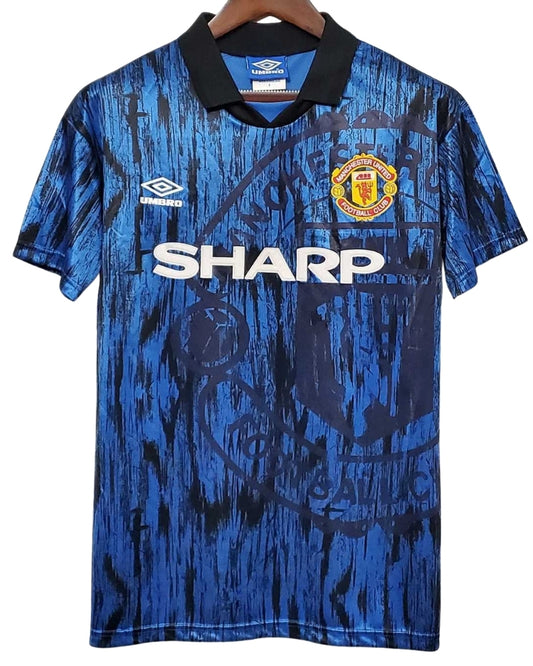 Koszulka Piłkarska Manchester United 1992/1993 Away Retro