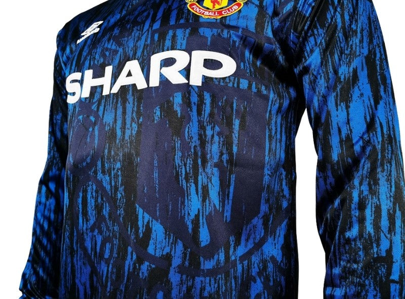 Koszulka Piłkarska Manchester United 1992/1993 Away Retro Dł Rękaw
