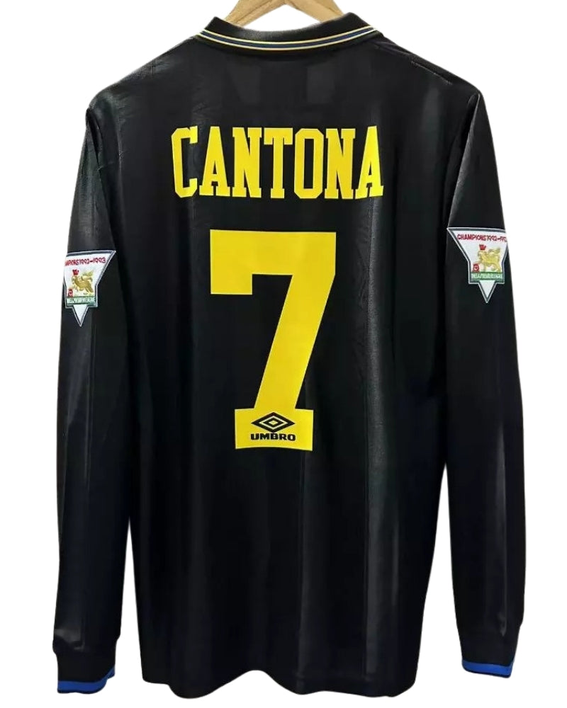 Koszulka Piłkarska Manchester United 1993/1995 Away Retro Dł Rękaw
