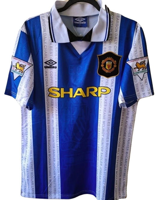Koszulka Piłkarska Manchester United 1994/1996 Away Retro