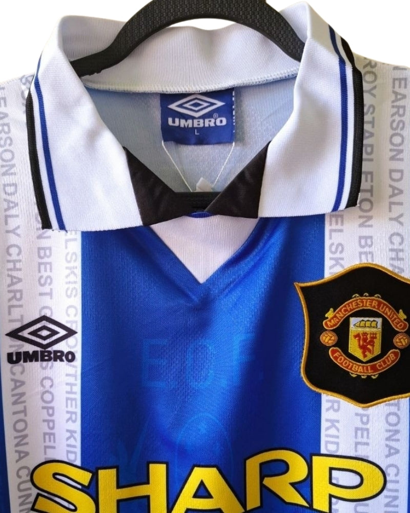 Koszulka Piłkarska Manchester United 1994/1996 Away Retro